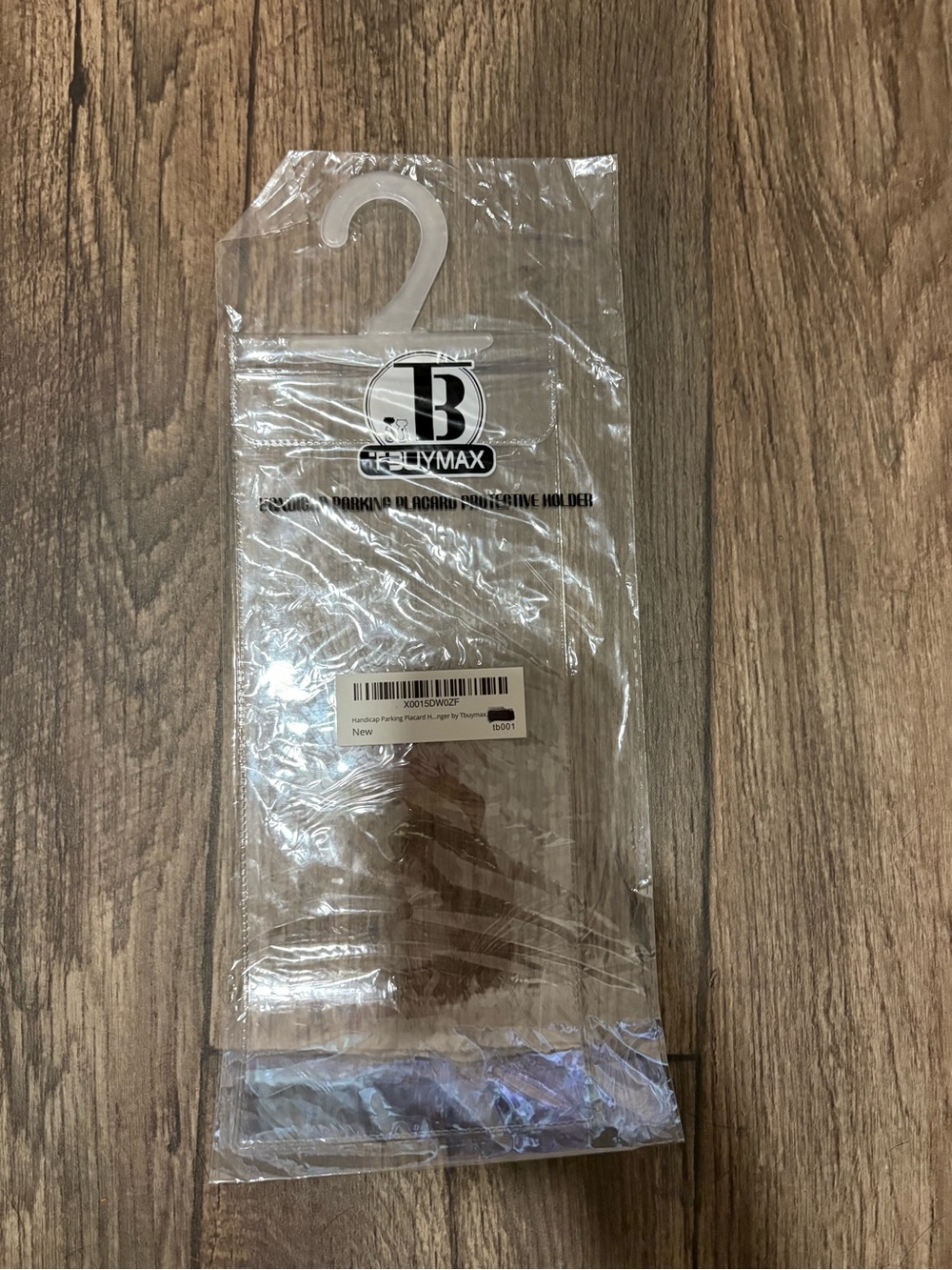 BullyMax Clear Plastic Hanging Retail Bag with Hanger - Transparent